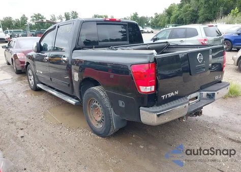 2007 Nissan Titan Le from USA, damaged, VIN 1N6BA07A77N234523